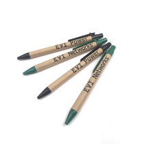 Factory Price Custom Promotional Eco-friendly Paper Ball Pen With Logo